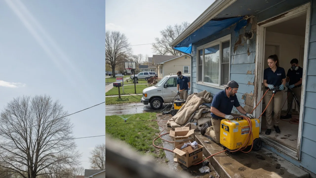 Basement Flood Cleanup in Jacob, IL near me